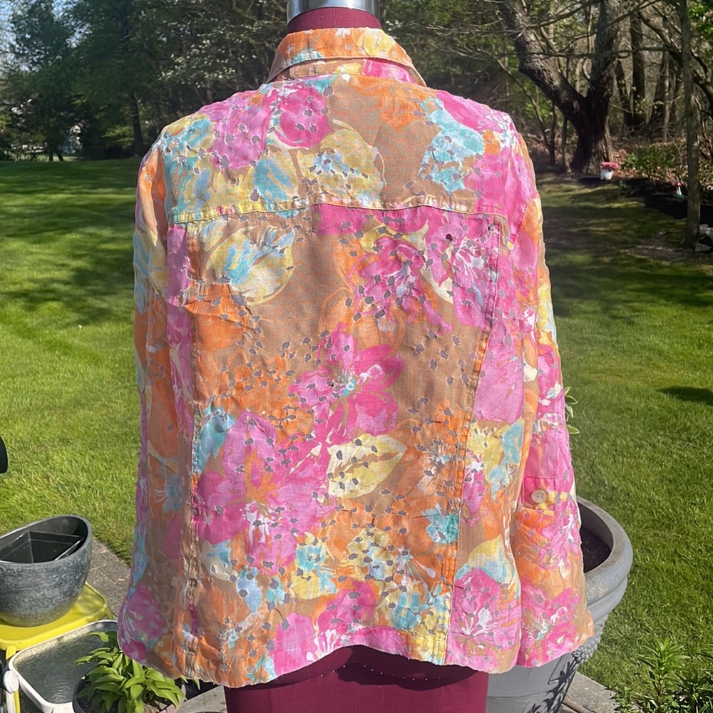 Ruby Rd size 2X Summer Shaket - Picture 5 of 12
